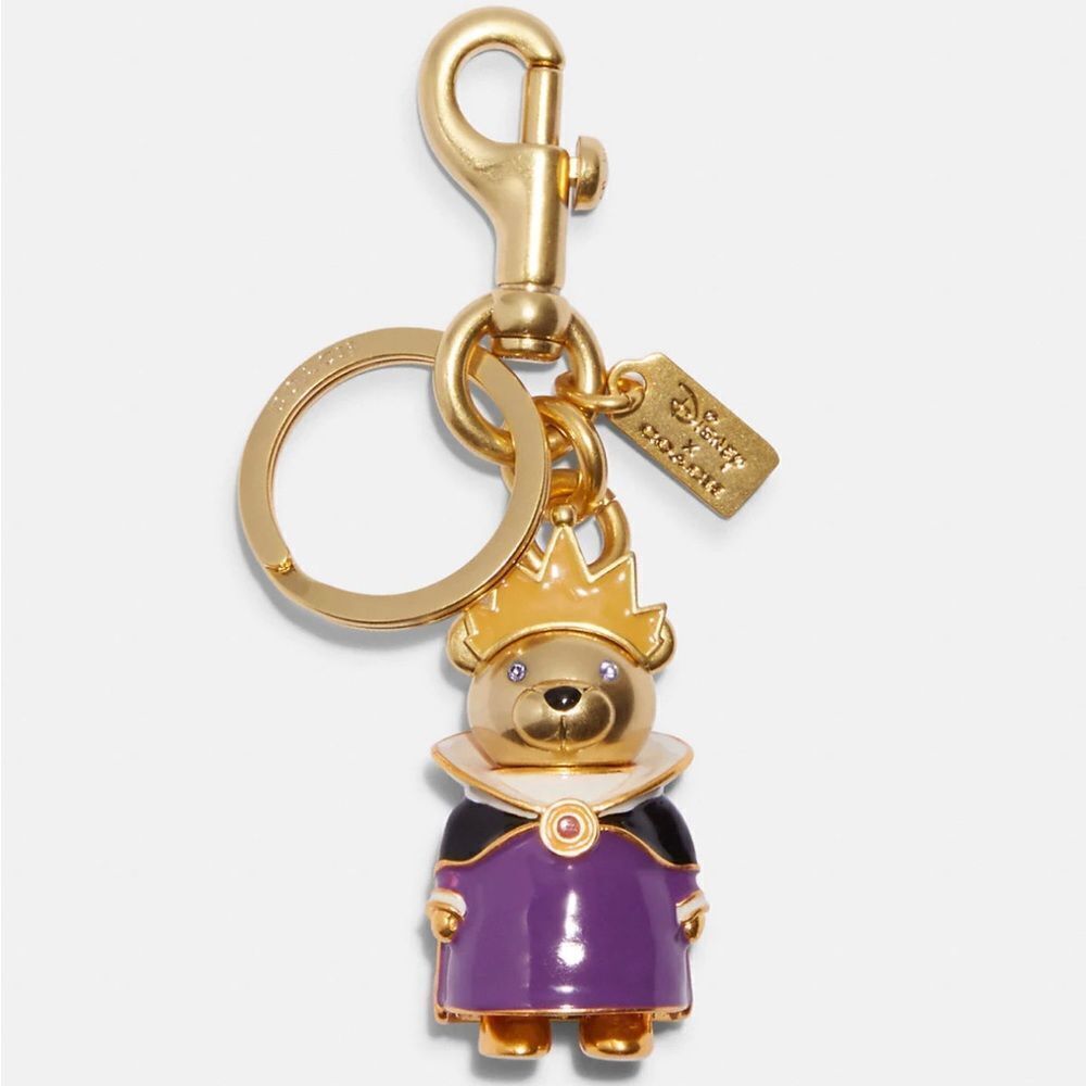 NWT Disney X Coach Evil Queen‎ Bear Bag Charm